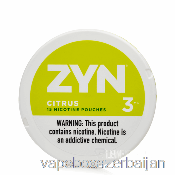E-Juice Vape ZYN Nicotine Pouches - CITRUS 3mg